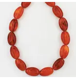 pretty persuasions Oval Marbled Resin Beaded Necklace