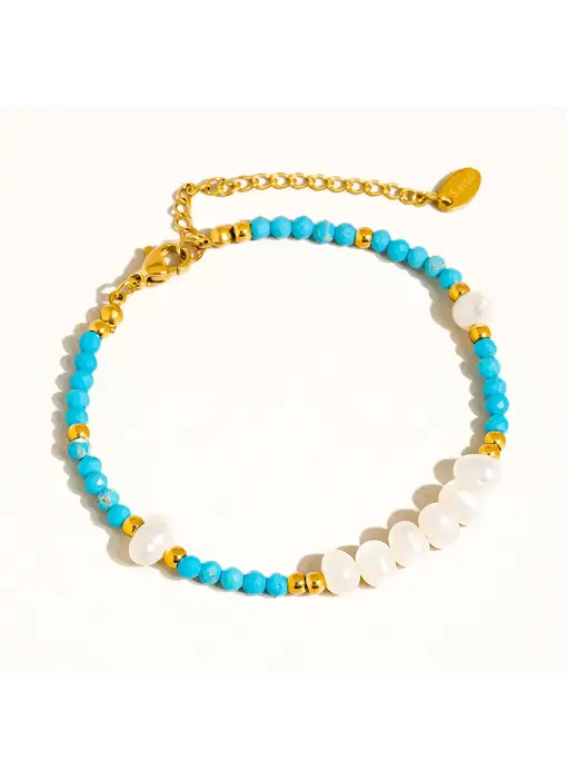 Clément 18K Gold Non-Tarnish Boho Bracelet