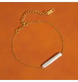 MAIQ Accessories Ingrid 18K Non-Tarnish Freshwater Pearl Bracelet