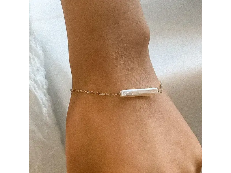 MAIQ Accessories Ingrid 18K Non-Tarnish Freshwater Pearl Bracelet