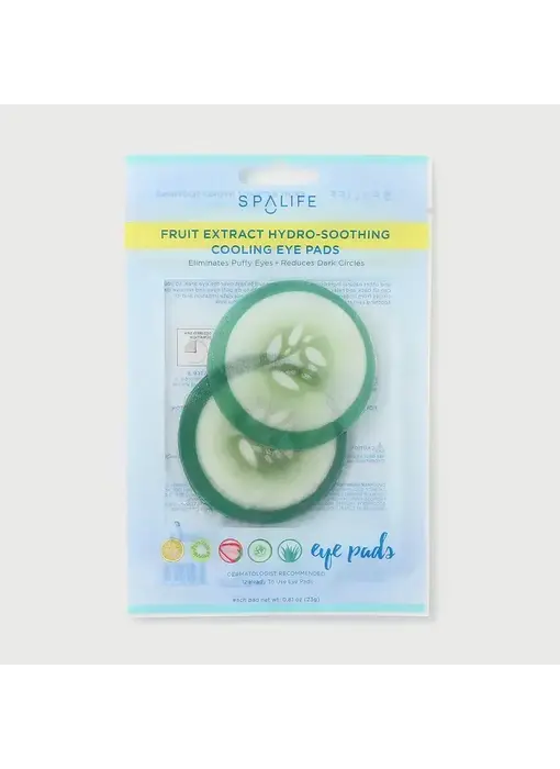 Cucumber hydro-Soothing Spa, Cooling Eye Pads - 12 Pads