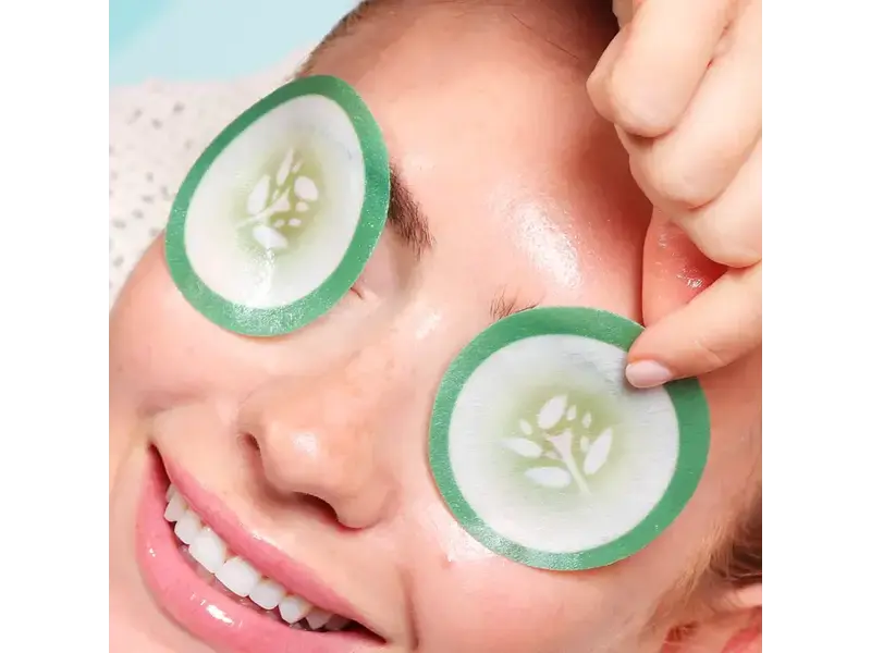 My Spa Life Cucumber hydro-Soothing Spa, Cooling Eye Pads - 12 Pads