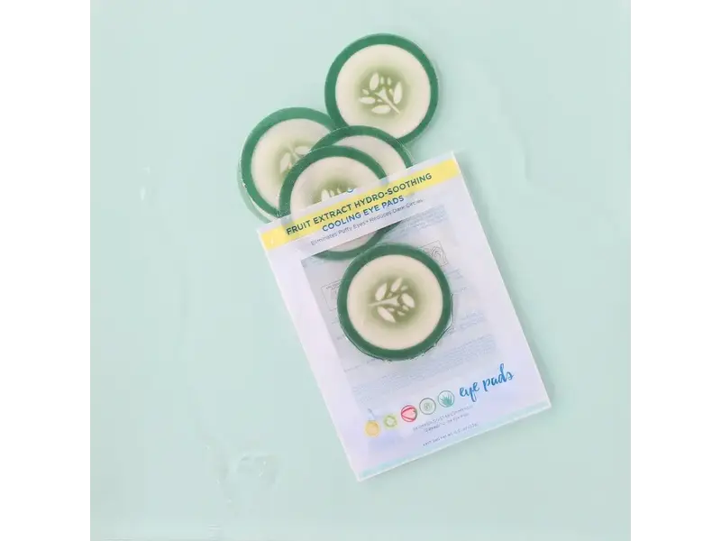 My Spa Life Cucumber hydro-Soothing Spa, Cooling Eye Pads - 12 Pads