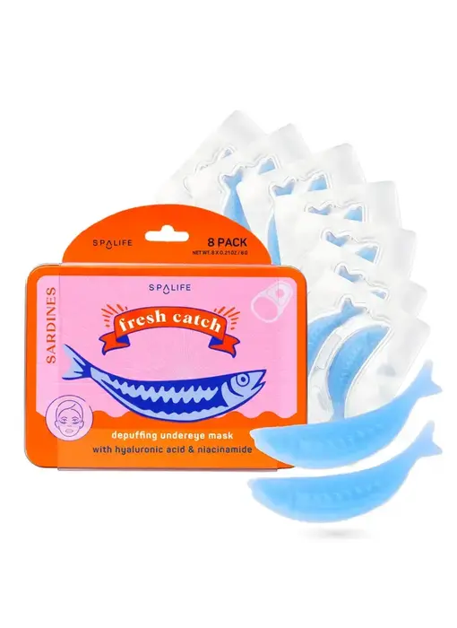 Fresh Catch De-Puffing Eye Patches | 8 Pack | Summer Edition