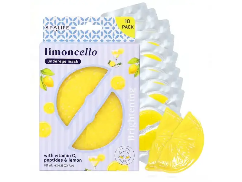 My Spa Life Limoncello Brightening Eye Patches l 10Pk l Summer Edition