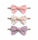 SpearmintLOVE 3-Pack Nylon Bows