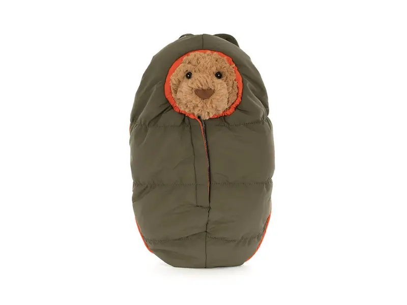 JellyCat Inc Bartholomew Bear Hiking Outfit