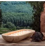 Andaluca Paulownia Wood Tray Candle