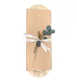 Andaluca Paulownia Wood Tray Candle