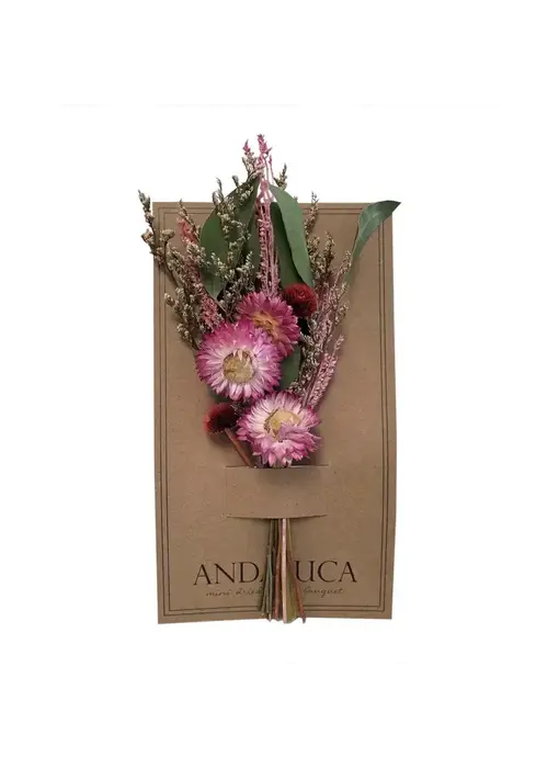 Pink Strawflower Sweet Mini Bouquet