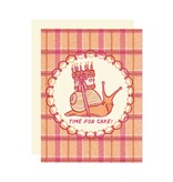 Wallflower Paper & Party Snail Time for Cake Birthday Card