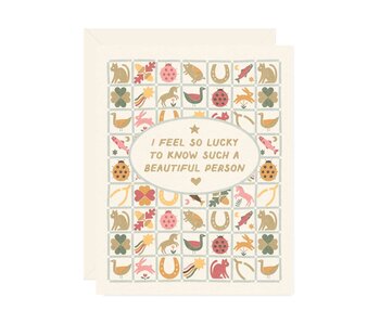 Lucky Quilt Card