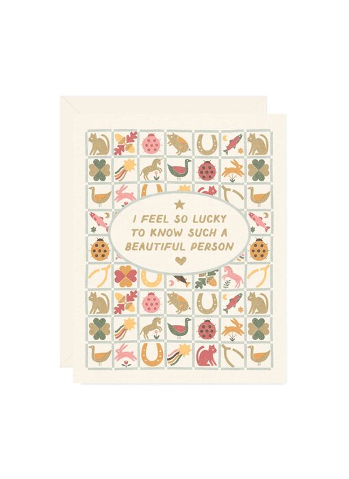 Lucky Quilt Card