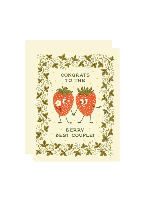 Berry Best Couple Card