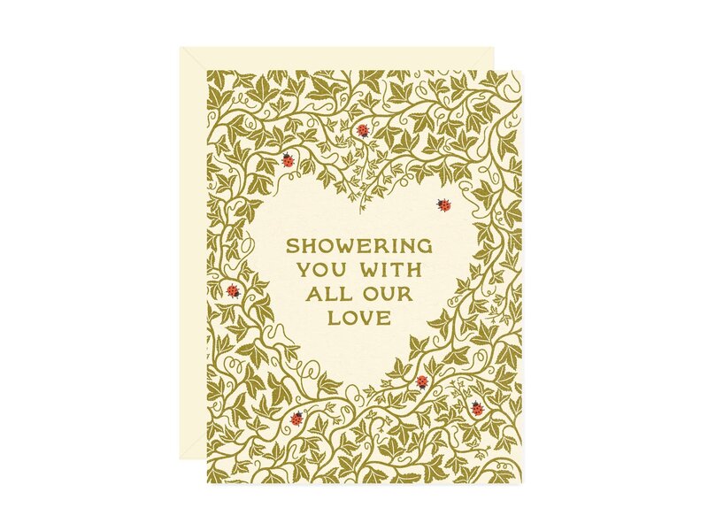 Wallflower Paper & Party Shower with Love Card