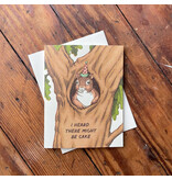 Wallflower Paper & Party Squirrel Birthday Card