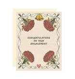 Wallflower Paper & Party Engagement Congratulations Card