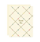 Wallflower Paper & Party Star Thank You Greeting Card