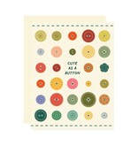 Wallflower Paper & Party Cute as a Button Baby Card