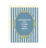 Wallflower Paper & Party Tying the knot Wedding Card
