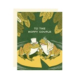 Wallflower Paper & Party Hoppy Couple Wedding Card