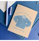 Karen Schipper Denim Birthday – Vintage Denim Birthday Card