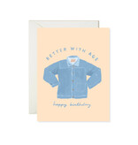 Karen Schipper Denim Birthday – Vintage Denim Birthday Card