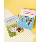 Karen Schipper Bottoms Up Birthday – Funny Pun Birthday Card