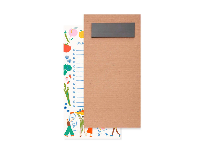 Karen Schipper Market Party Market Pad – Grocery List Notepad | Fridge Pad