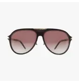Kohv Eyewear Aura Plum Polarized Fashion Aviator Sunglasses