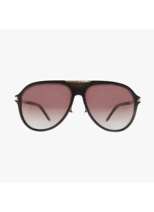Aura Plum Polarized Fashion Aviator Sunglasses