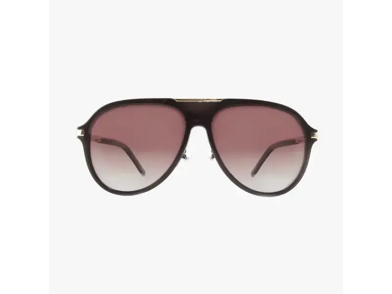 Kohv Eyewear Aura Plum Polarized Fashion Aviator Sunglasses