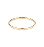 Ofina Jewelry R25: GF Thin Hammered Band