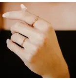 Ofina Jewelry R36: Double Knot GF Ring