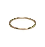 Ofina Jewelry R81: Plain Thin GF Ring