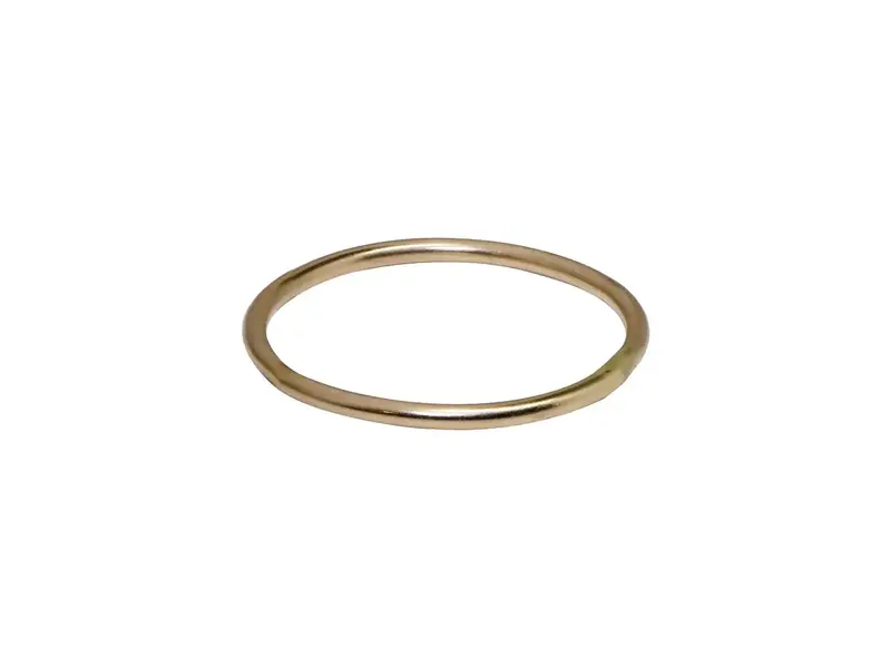 Ofina Jewelry R81: Plain Thin GF Ring