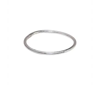 R81: Plain Thin SS Ring