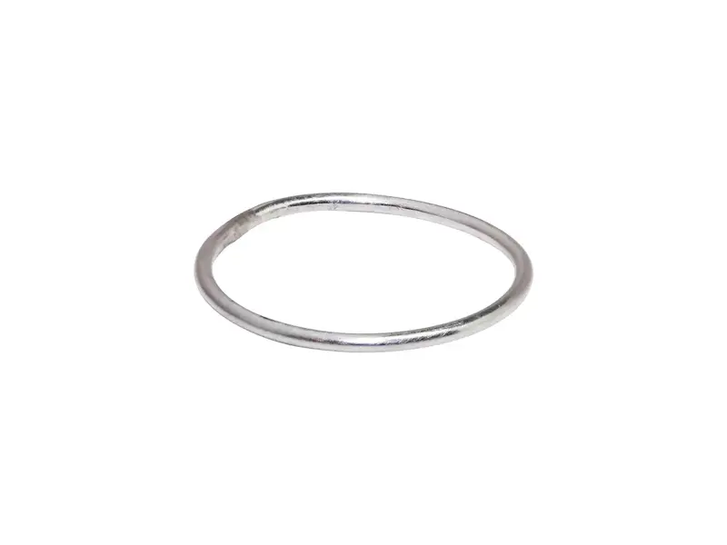 Ofina Jewelry R81: Plain Thin SS Ring