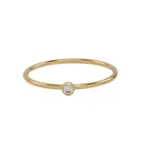 Ofina Jewelry R83: CZ Solitare GF Ring