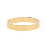 Ofina Jewelry R234: Bold Smooth Band GF Ring