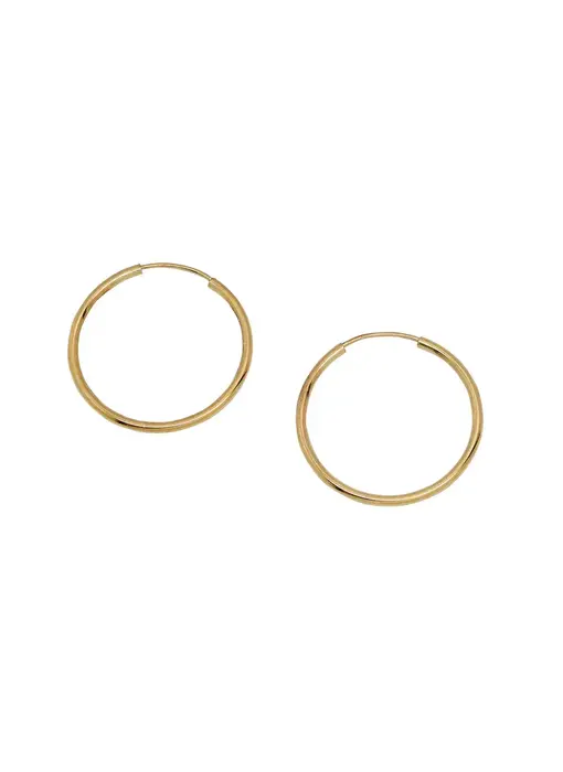 14K Goldfilled 40mm Hoops