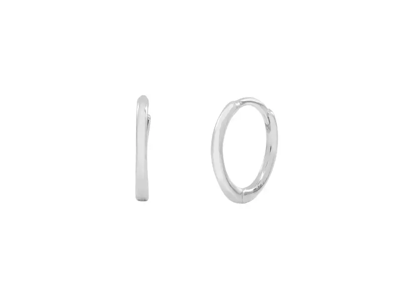 Ofina Jewelry Thin Ear 11mm Huggies, SS