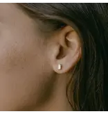 Ofina Jewelry E1082: Emerald CZ Prong Studs: GV