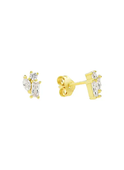 E1117: CZ Multi-Shape Studs, GV
