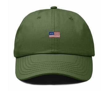 Dalix Lil USA Flag Dad Cap