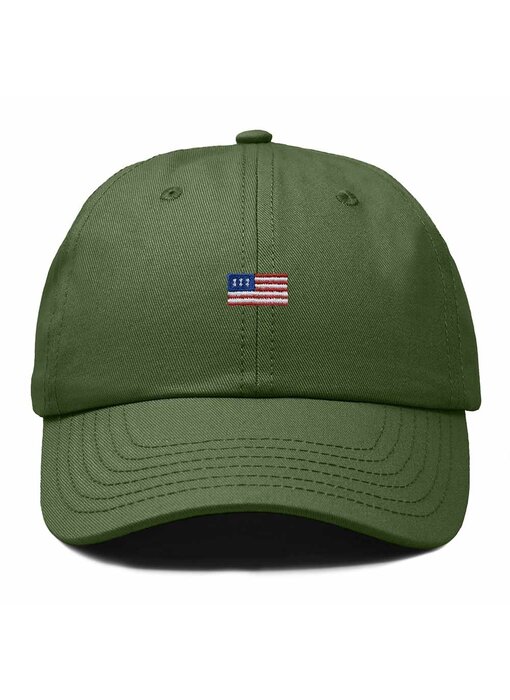 Dalix Lil USA Flag Dad Cap