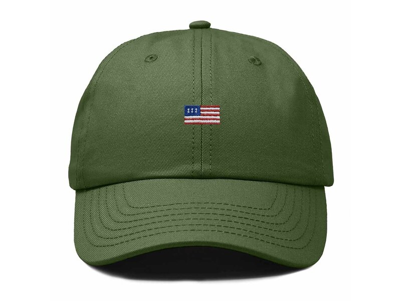 Dalix Dalix Lil USA Flag Dad Cap