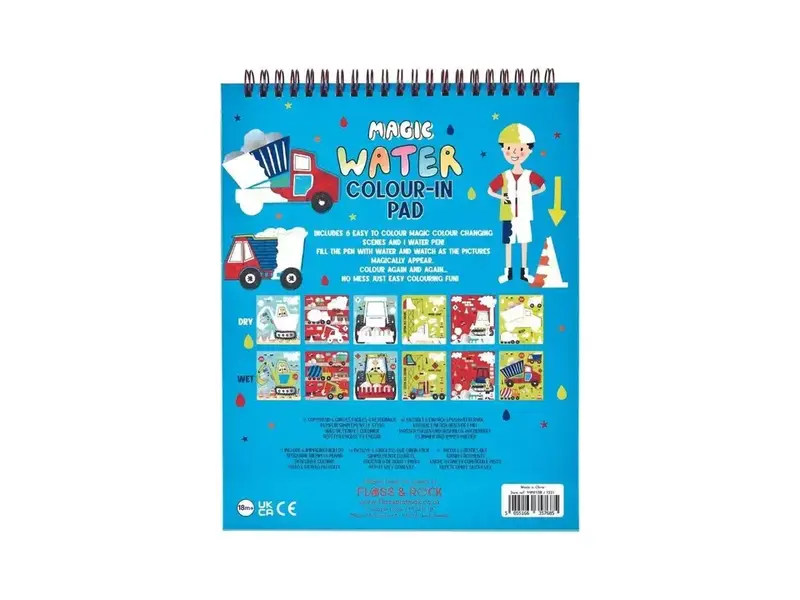 Floss and Rock Construction Easel Watercard and Pen