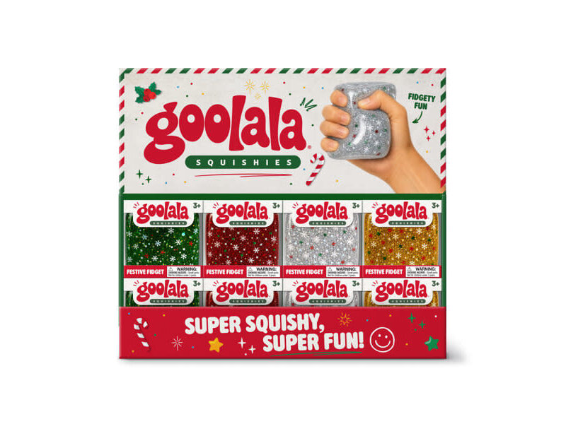 DM Merchandising Goolala Christmas Squishies Festive Fidget