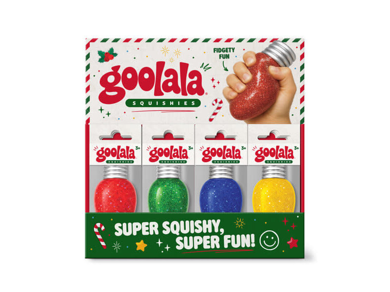 DM Merchandising Goolala Christmas Squishies Jingle Bulb